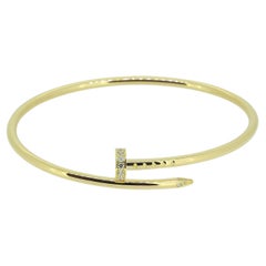 Cartier Diamond Juste Un Clou Bangle Small Model Size 16
