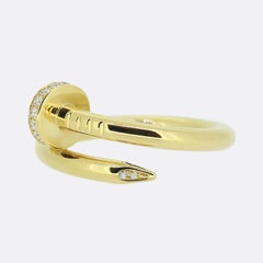 Cartier Diamond Juste Un Clou Ring Size M (53)