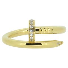 Cartier Diamond Juste Un Clou Ring Size M (53)
