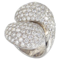 Cartier Diamond "Le Ying et Le Yang" Ring