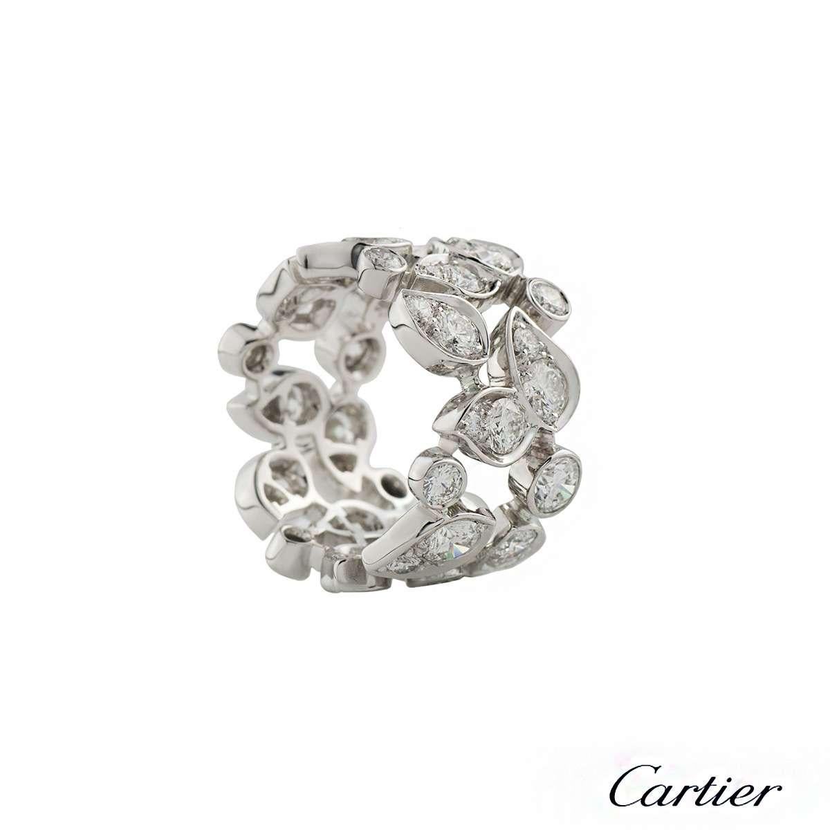 cartier leaf ring