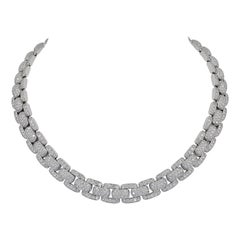 Cartier Diamond Link Necklace