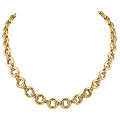 Cartier Diamond Link Necklace