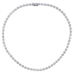 Cartier Diamond Lne Necklace in Platinum