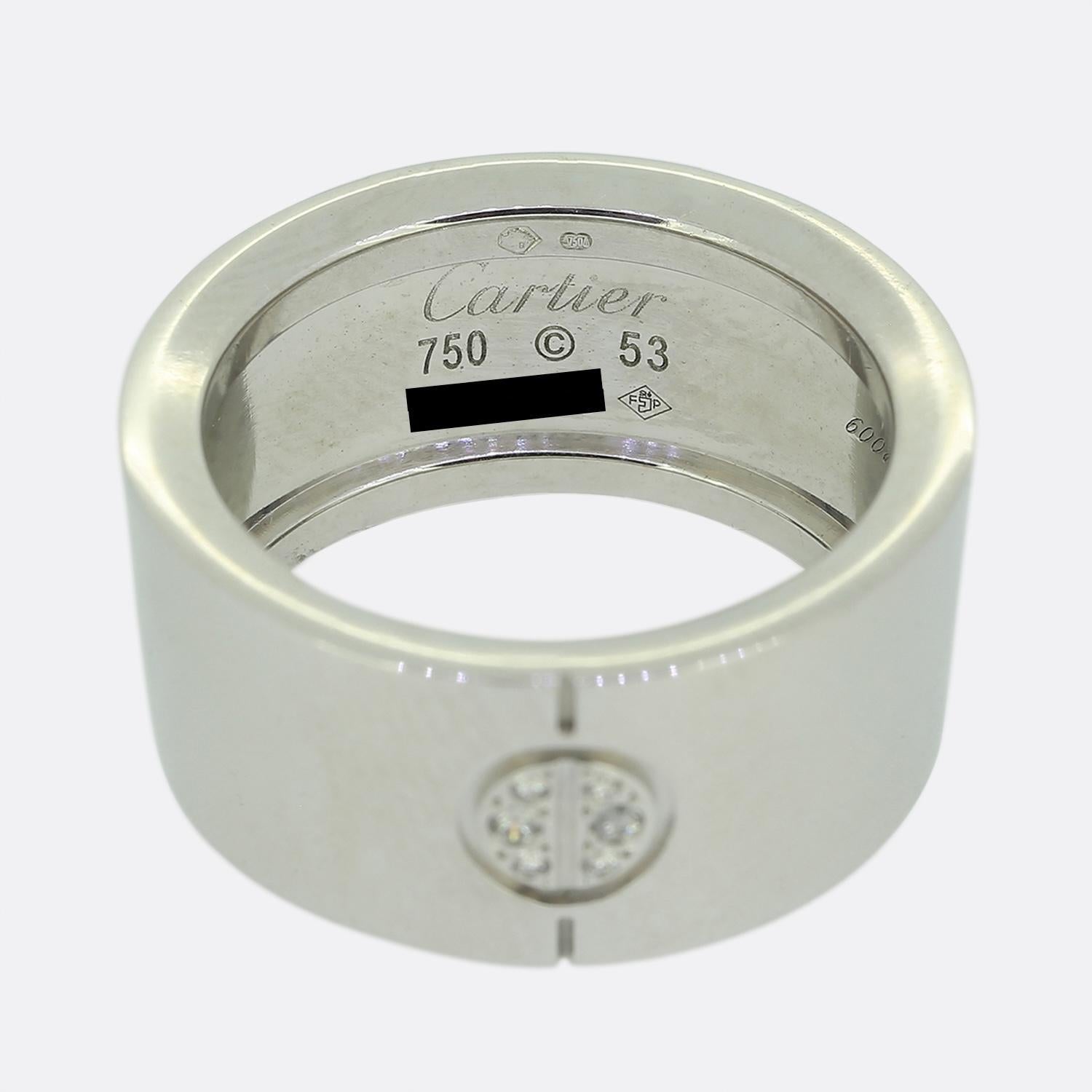 Femenino o masculino Anillo Cono Cartier Diamante LOVE Talla M (53)
