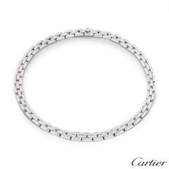 Cartier Diamond Maillon Panthere Necklace