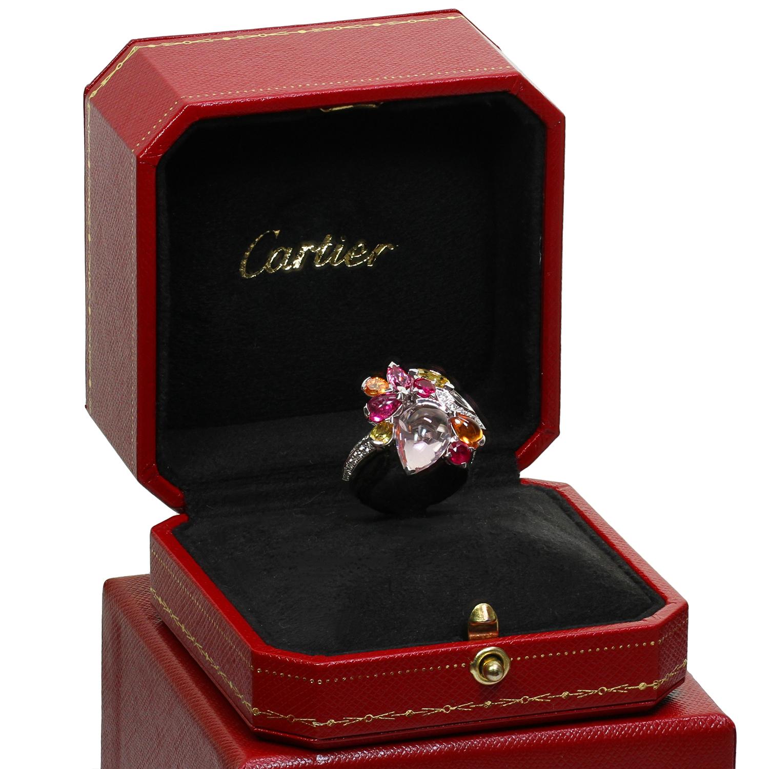 cartier gemstone rings