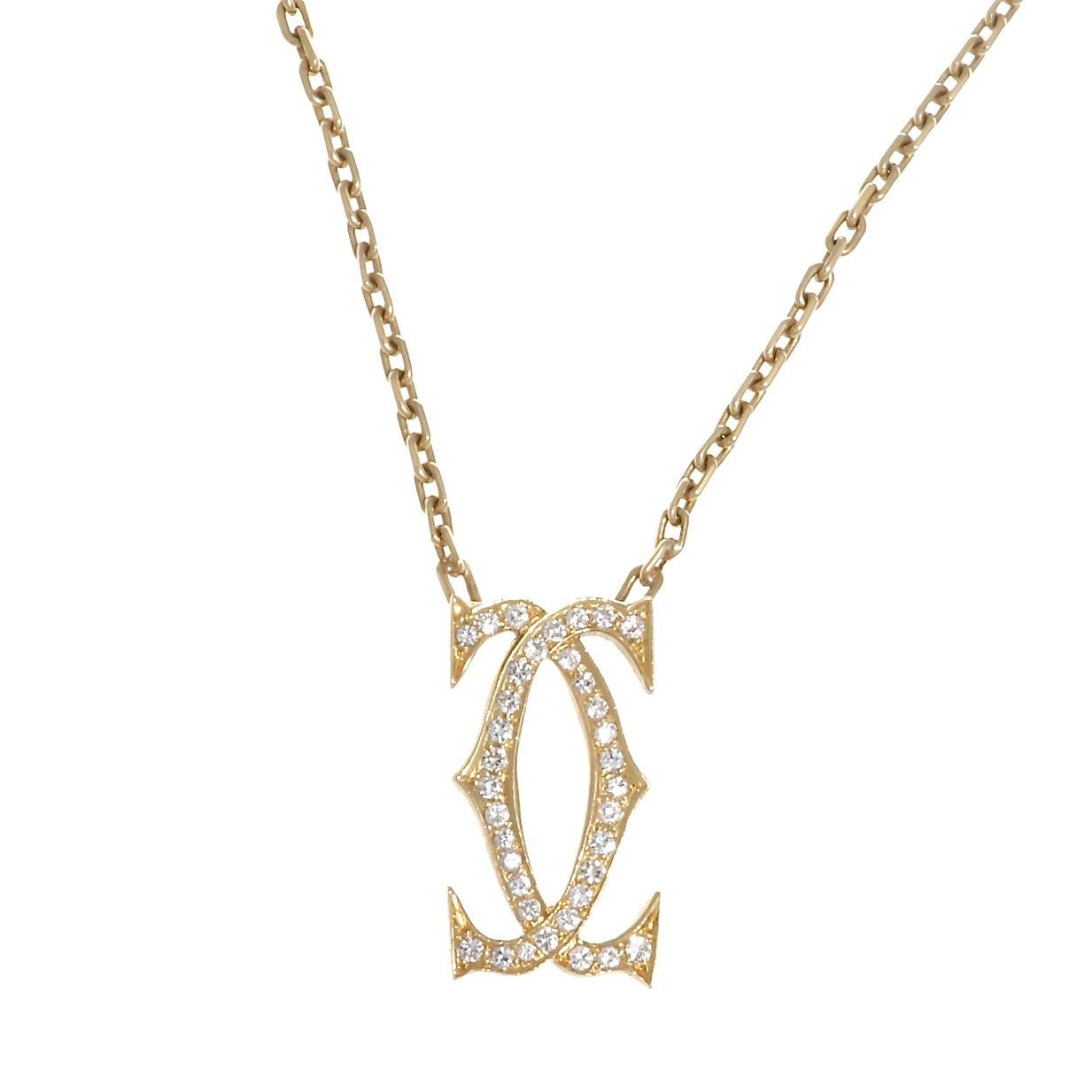 Contemporary Cartier Diamond Necklace