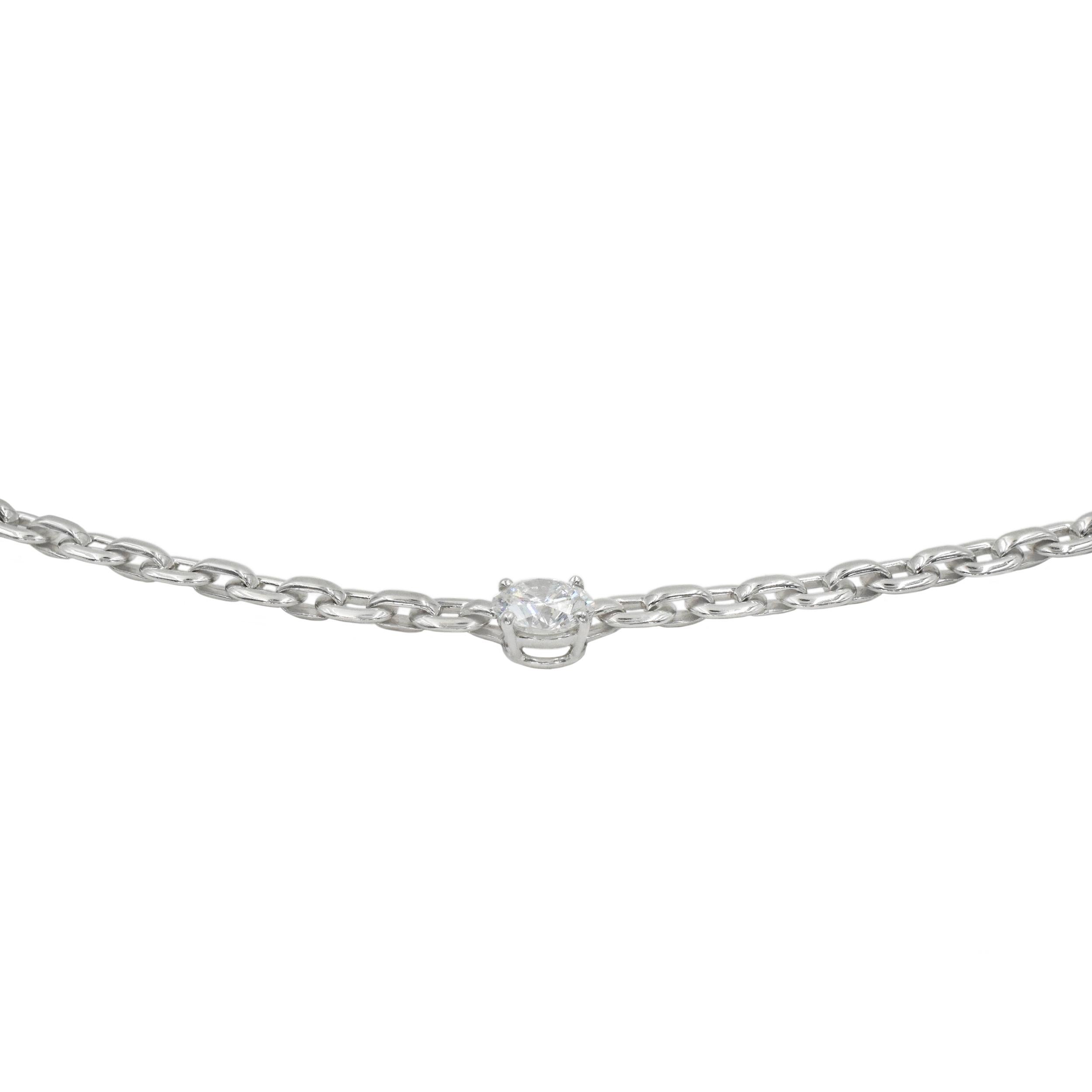 Artist Cartier Diamond Necklace For Sale