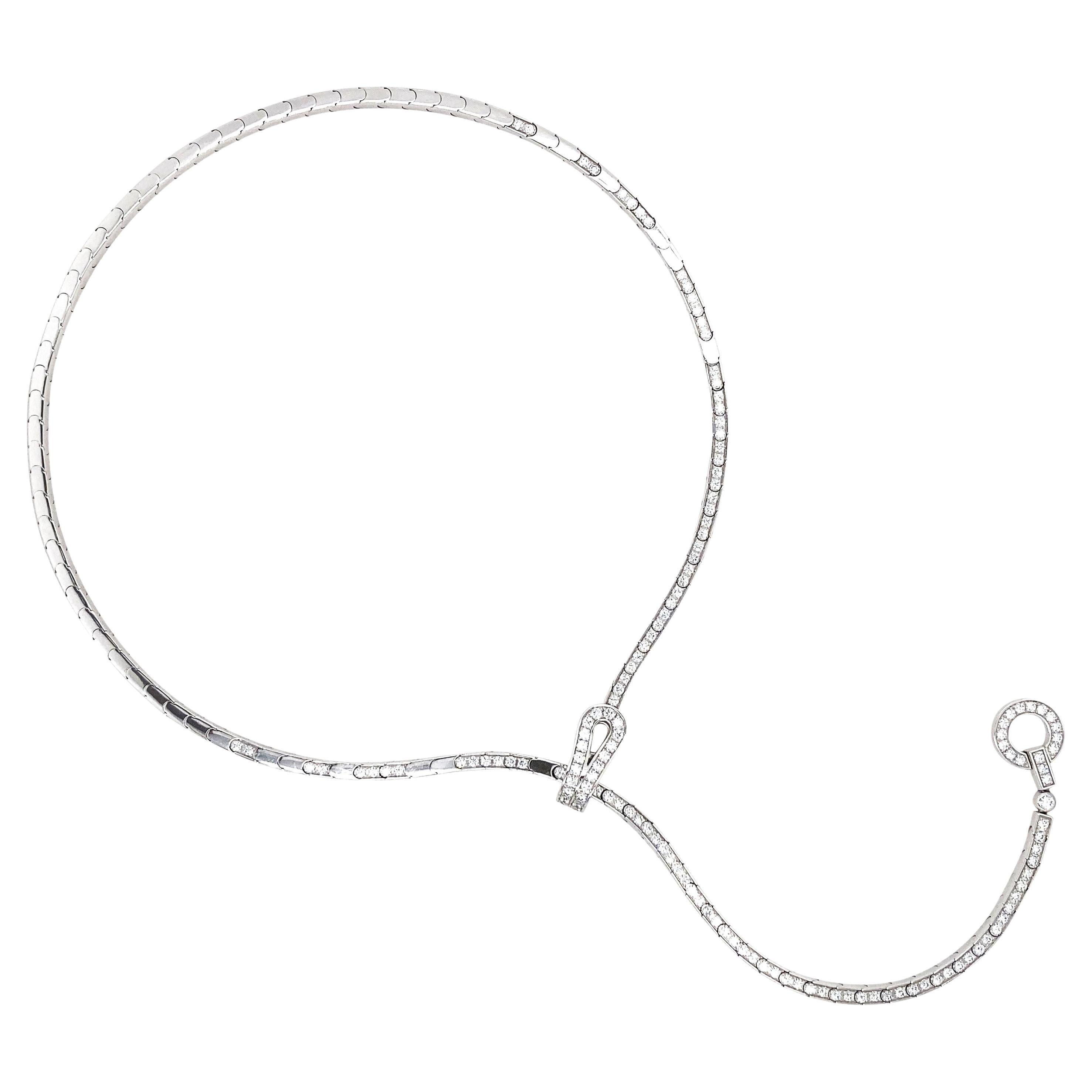 Cartier, Diamond Necklace For Sale