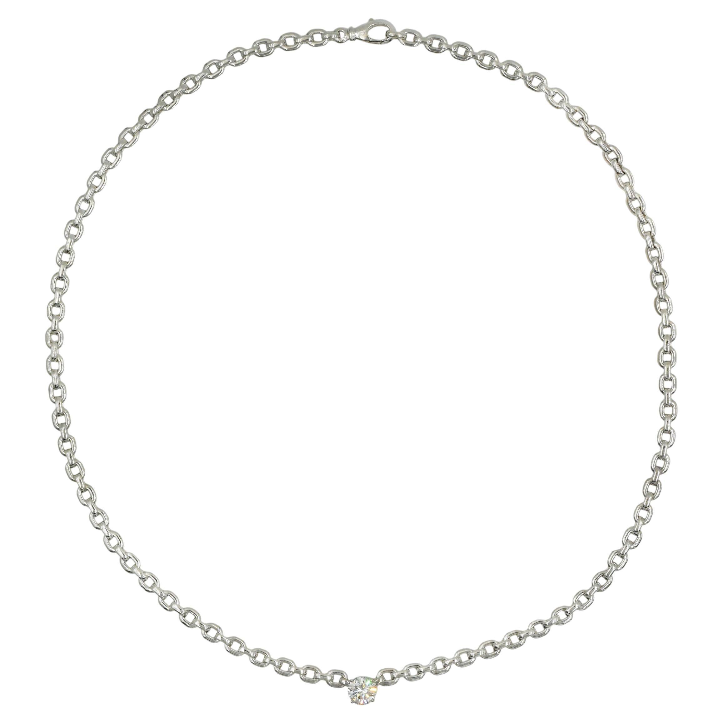 Cartier Diamond Necklace For Sale
