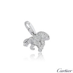 Cartier Diamond Panthere Charm 1.26 Carat