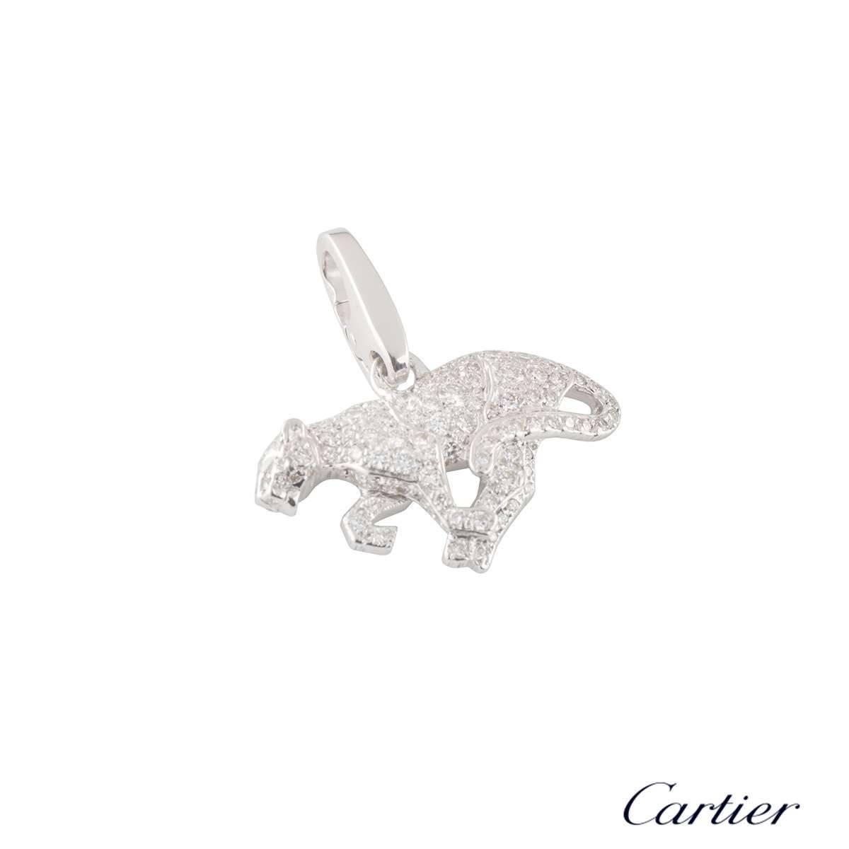 Cartier Diamond Panthere Charm In Excellent Condition In London, GB