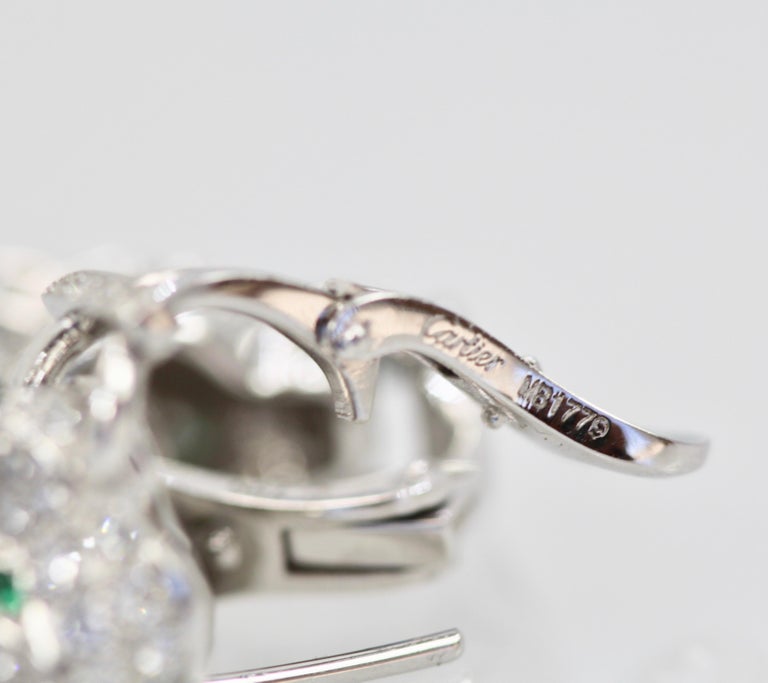 cartier jaguar earrings