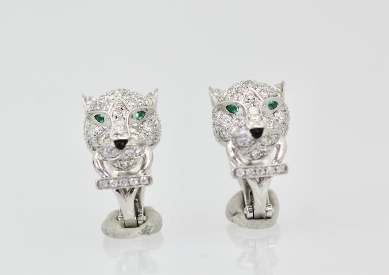 cartier jaguar earrings