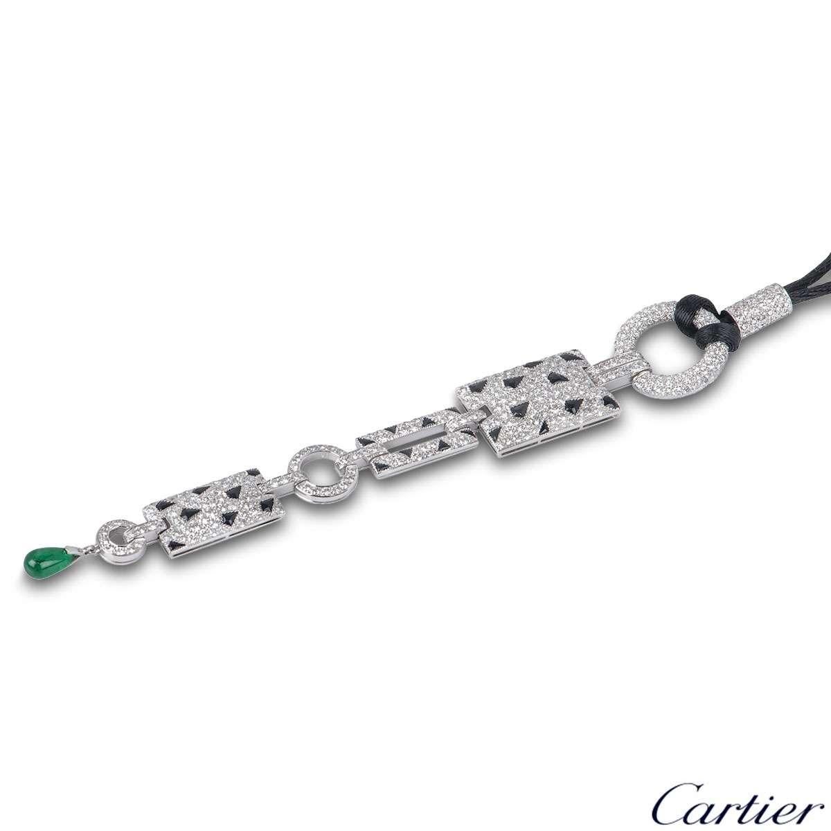 Cartier Diamond Panthere Necklace 1