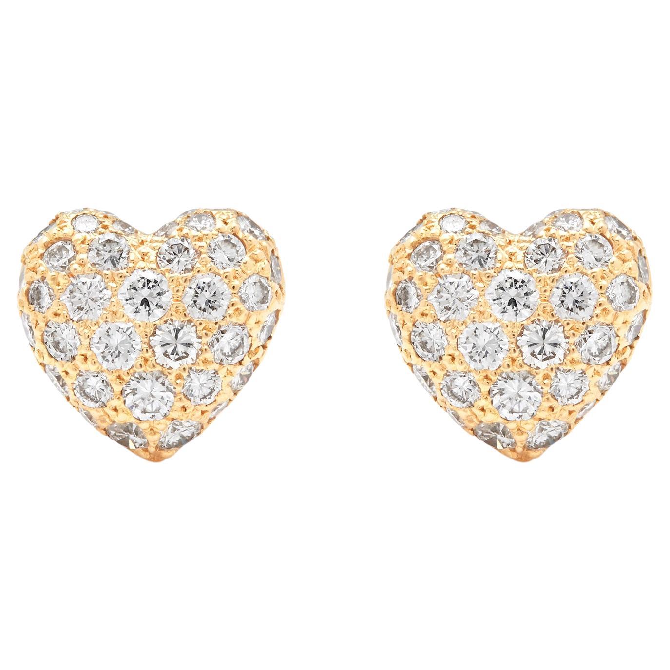 Vintage Silver Flower Stud Earrings - .925 Sterling Silver, Cute Hollow Heart Design, Perfect Retro Gift For Her