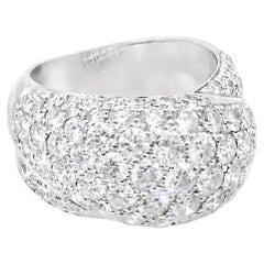 Cartier Diamond Pavé Ring in 18K White Gold