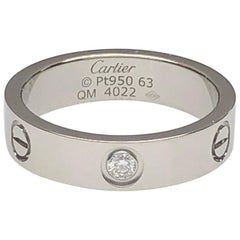 Cartier Diamant Platin Liebesring Estate Fine Jewelry