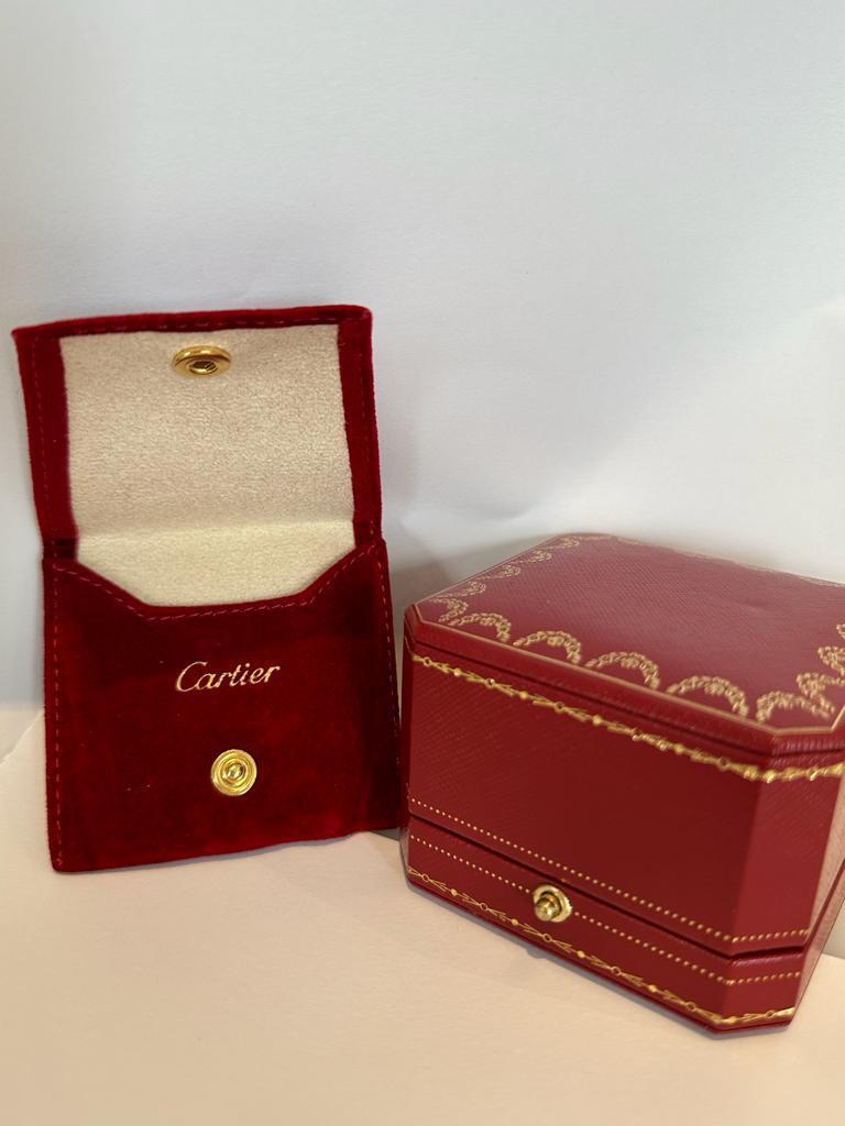 Cartier Diamond Ring 0.90ct For Sale at 1stDibs