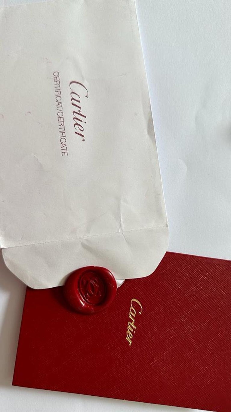 Cartier Diamond Ring 0.90ct For Sale at 1stDibs