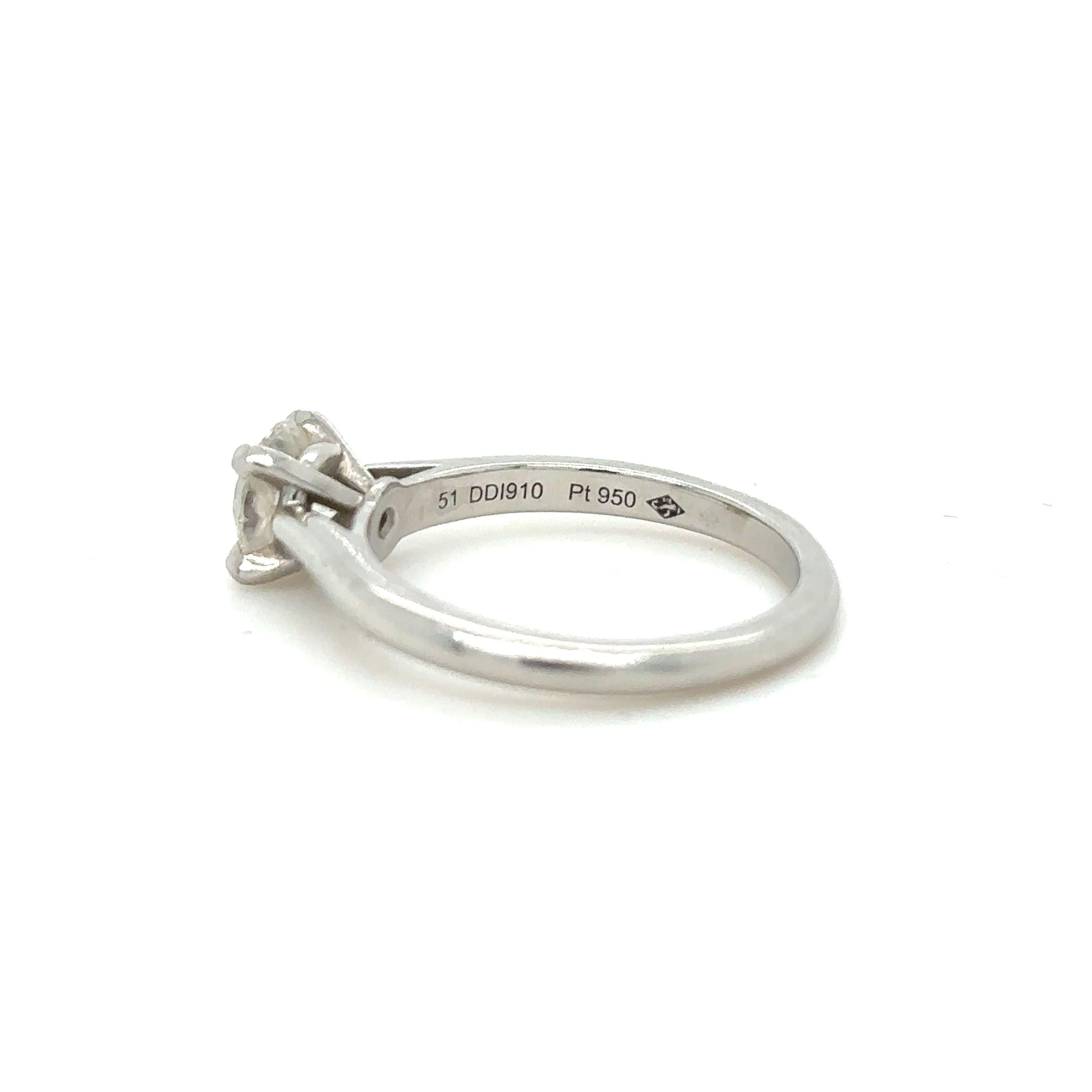 Cartier Diamond Ring 0.90ct 2