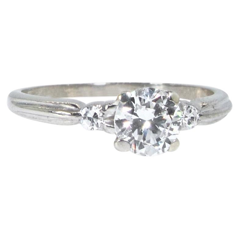 Cartier Diamond Ring, circa 1940s