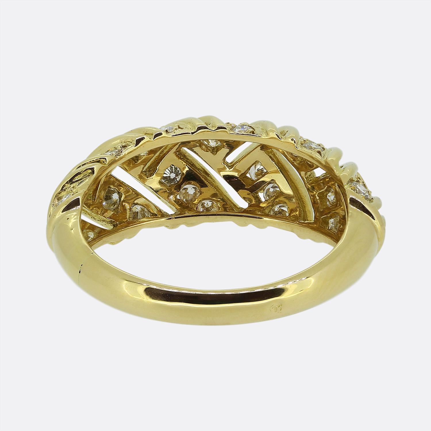 Anello con diamante di Cartier In condizioni buone in vendita a London, GB