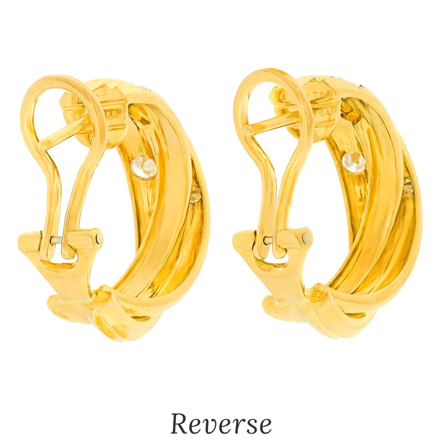 Cartier Constellation-Ohrringe mit Diamantenbesatz 2