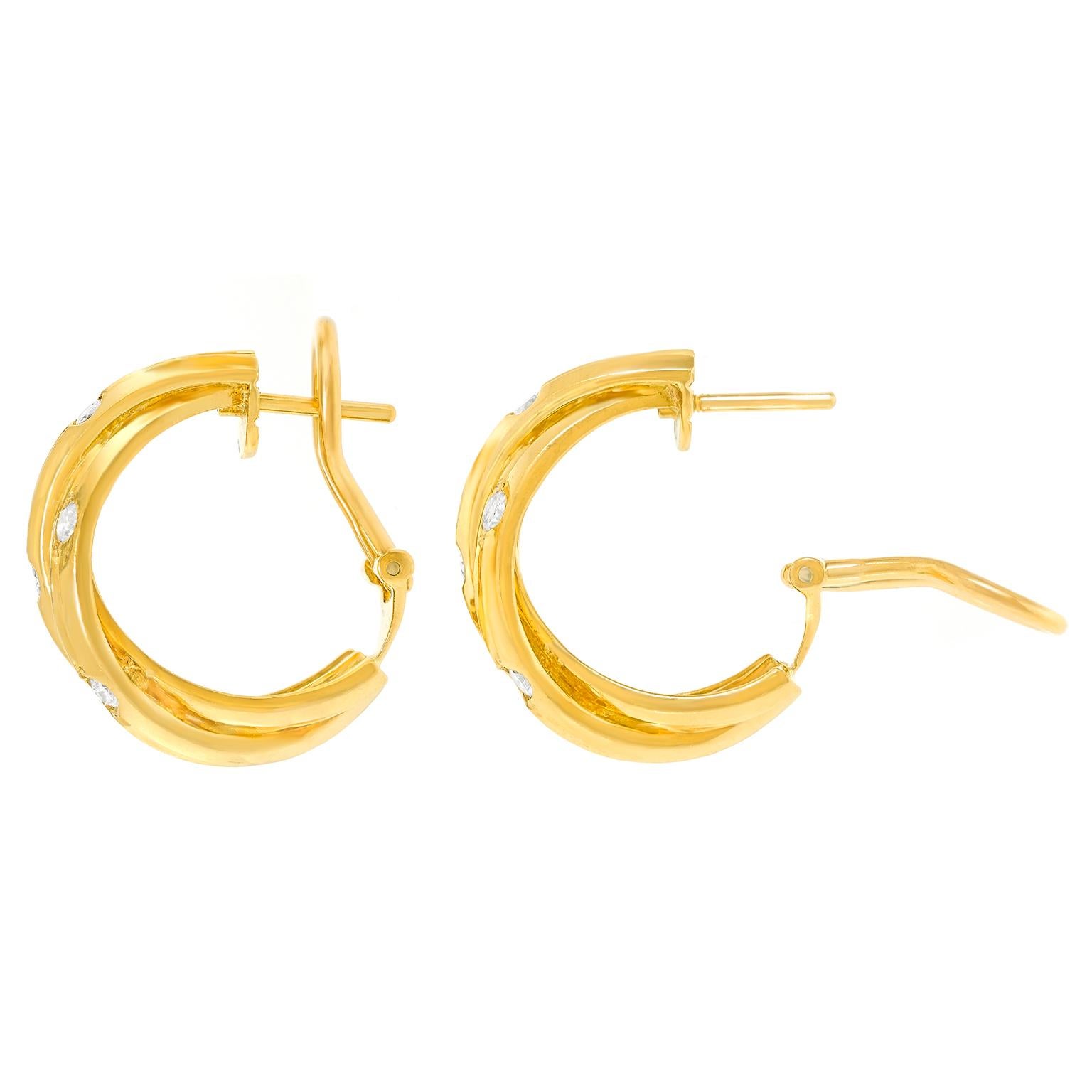 Cartier Constellation-Ohrringe mit Diamantenbesatz 4