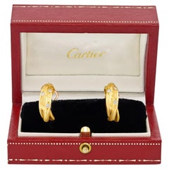 Cartier Constellation-Ohrringe mit Diamantenbesatz