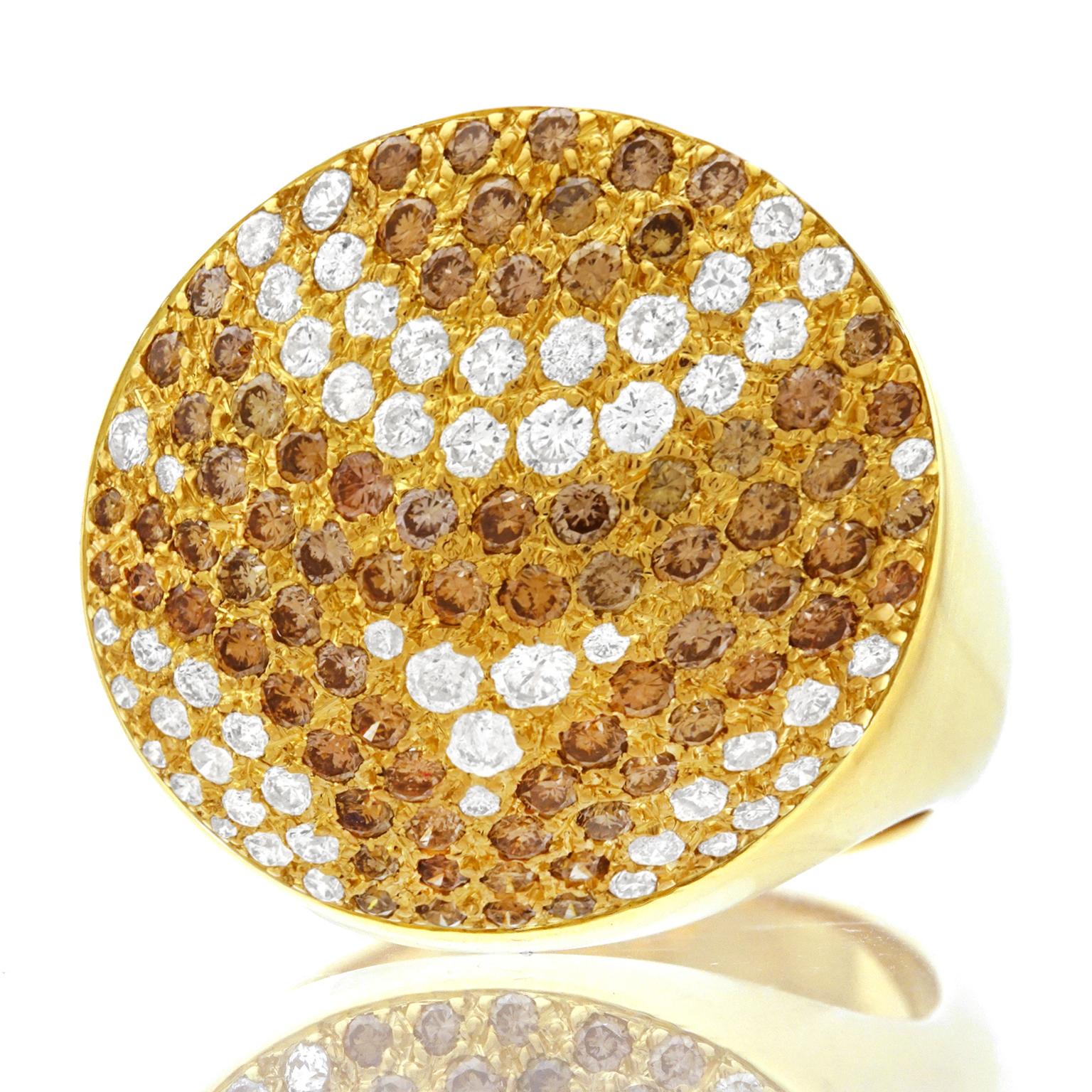 Cartier Diamond Set Gold Ring 3