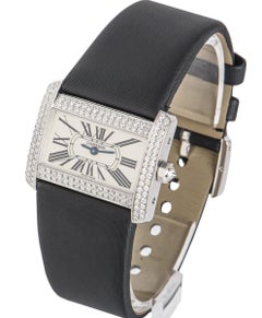 Cartier Diamond Set Tank Divan WA301236 Watch