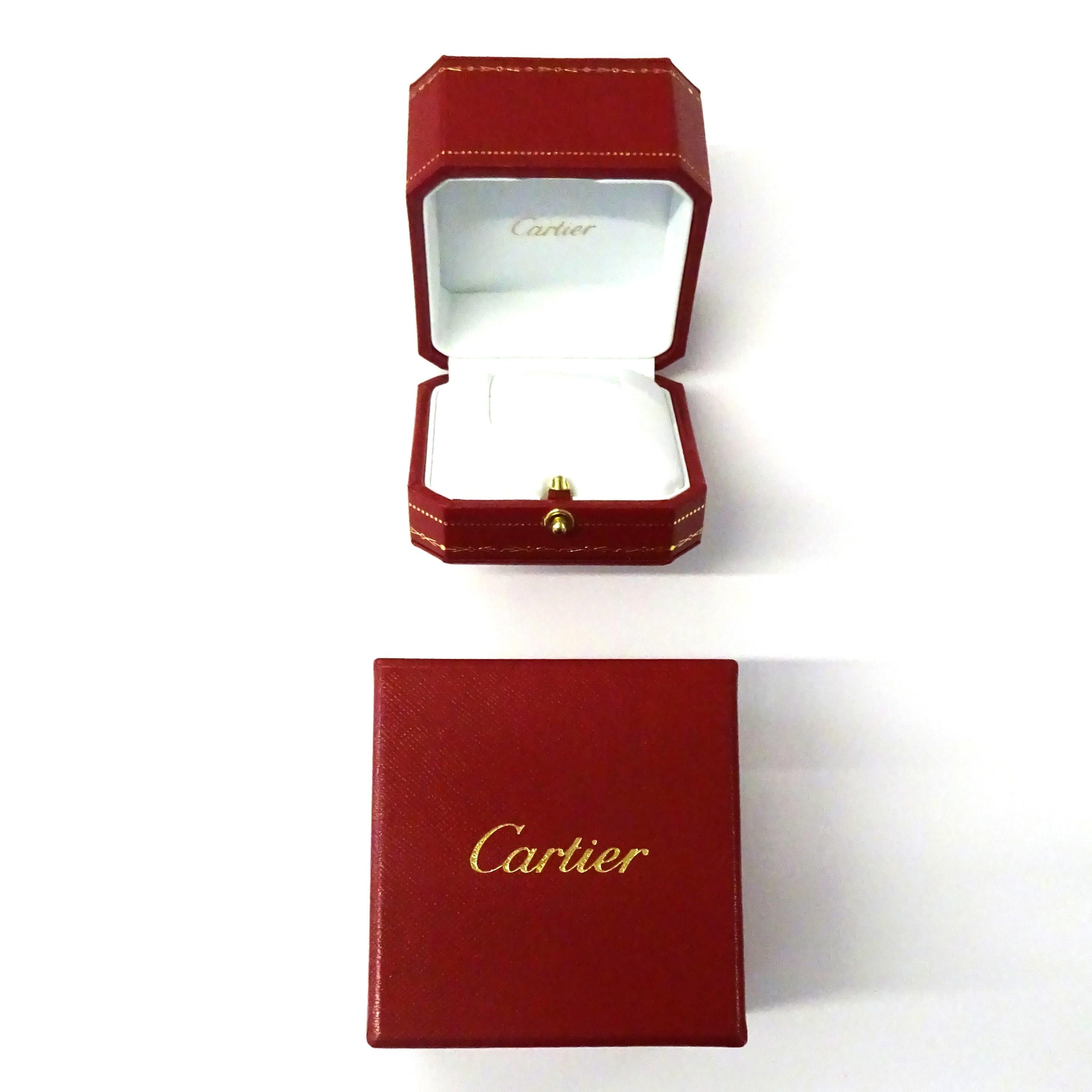 Cartier Diamond Solitaire Engagement Ring in Platinum ‘2.01 Carat H/VS1’ In Excellent Condition In New York, NY
