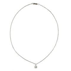 Cartier Diamond Solitaire Pendant