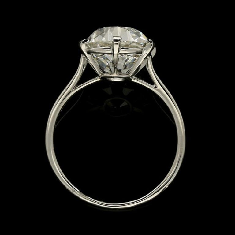 cartier diamond solitaire ring