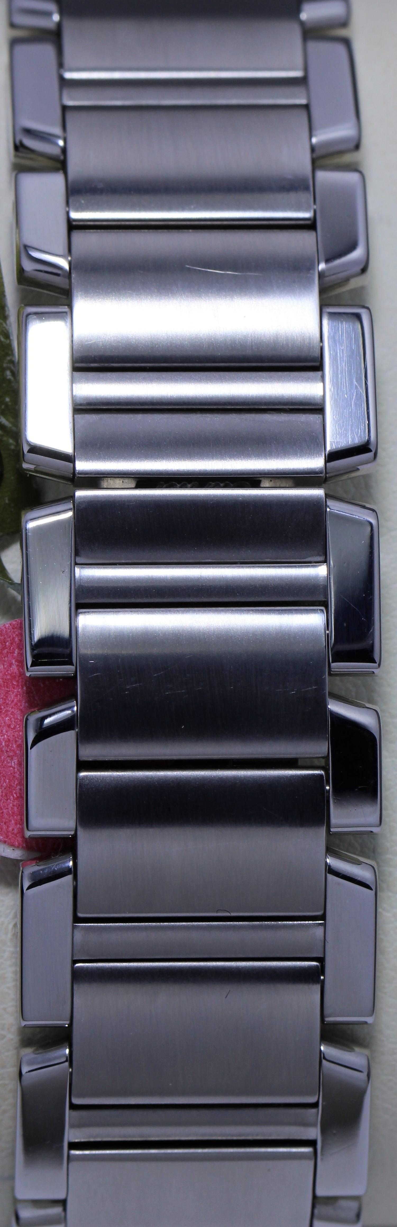 Cartier Diamond Studded Wristwatch with Chronograph 1
