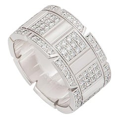 Bague Tank Francaise à diamants Cartier