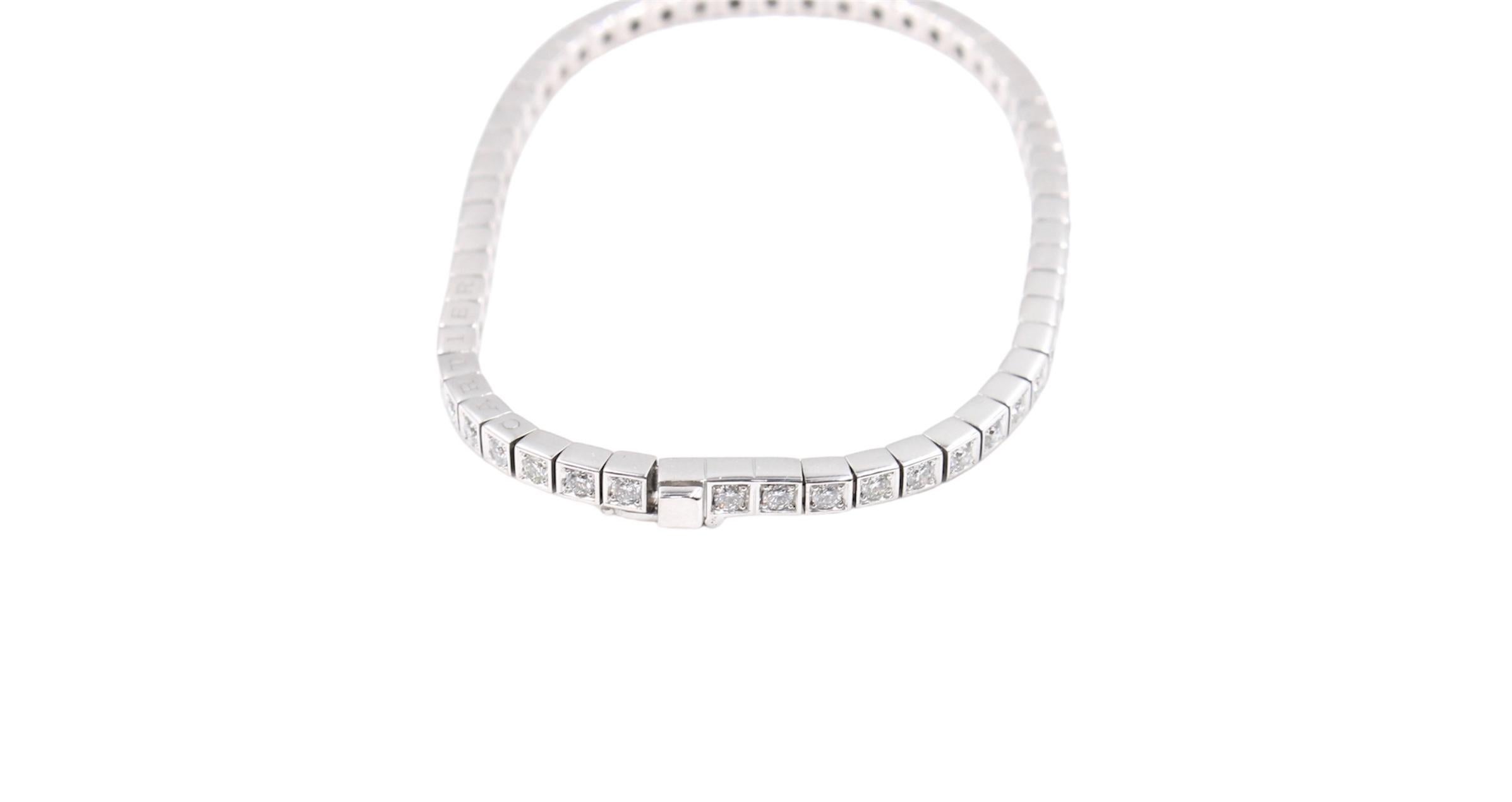 Women's or Men's Cartier Diamond Tennis Bracelet