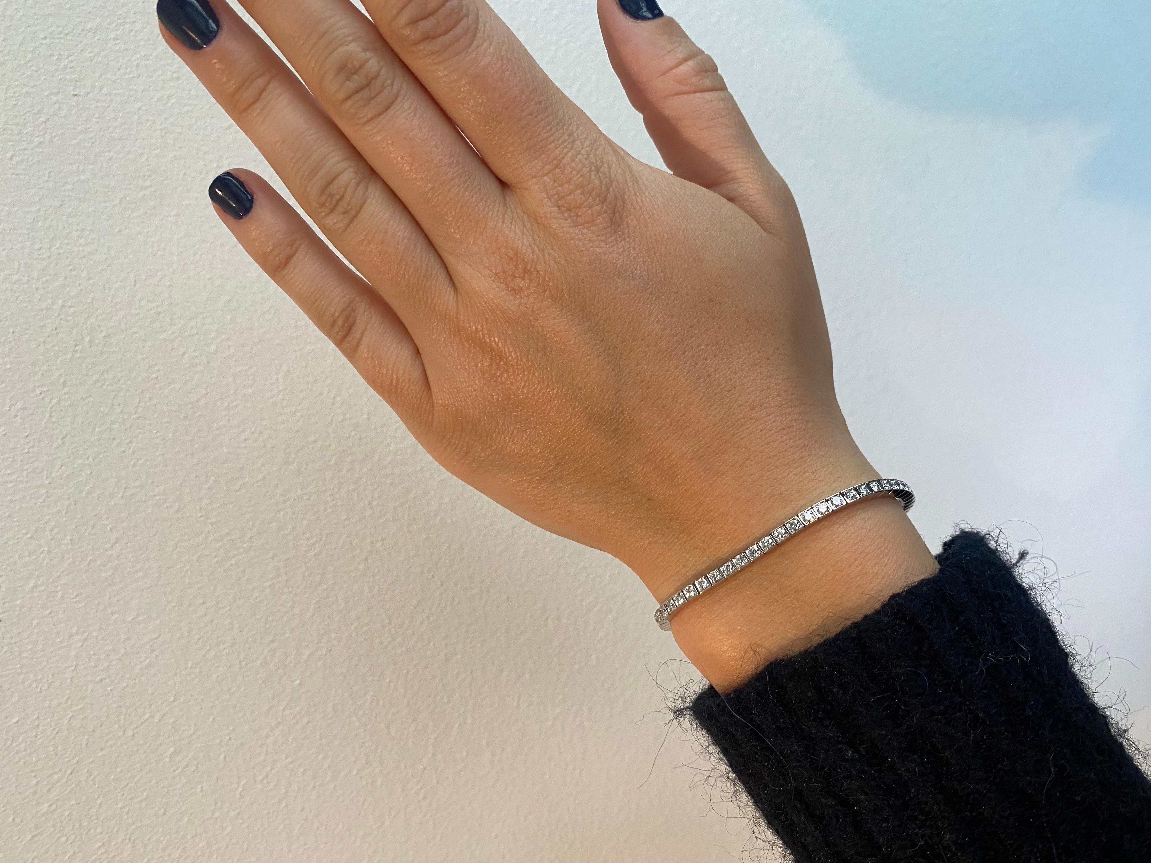 Cartier Diamond Tennis Bracelet 3
