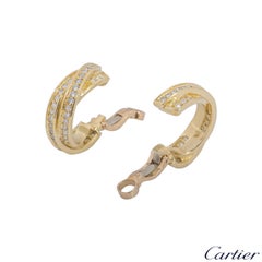 Cartier Diamant-Ohrringe Trinity de Cartier