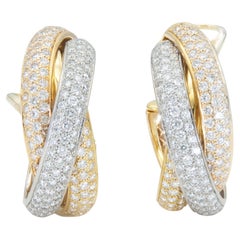 Cartier Diamond Trinity Earrings