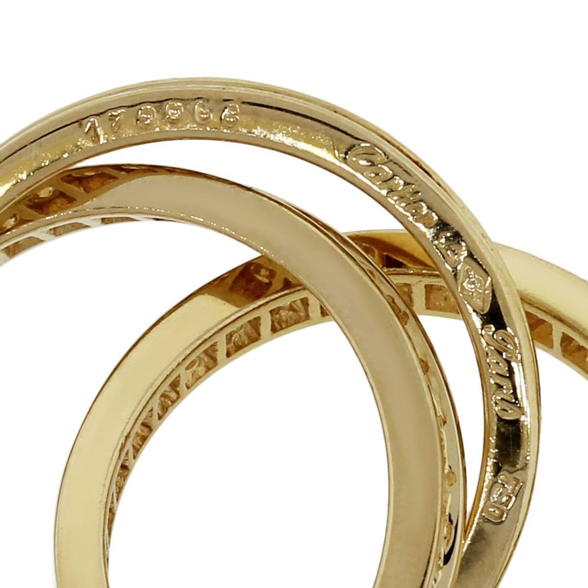 Women's Cartier Diamond Trinity Ring
