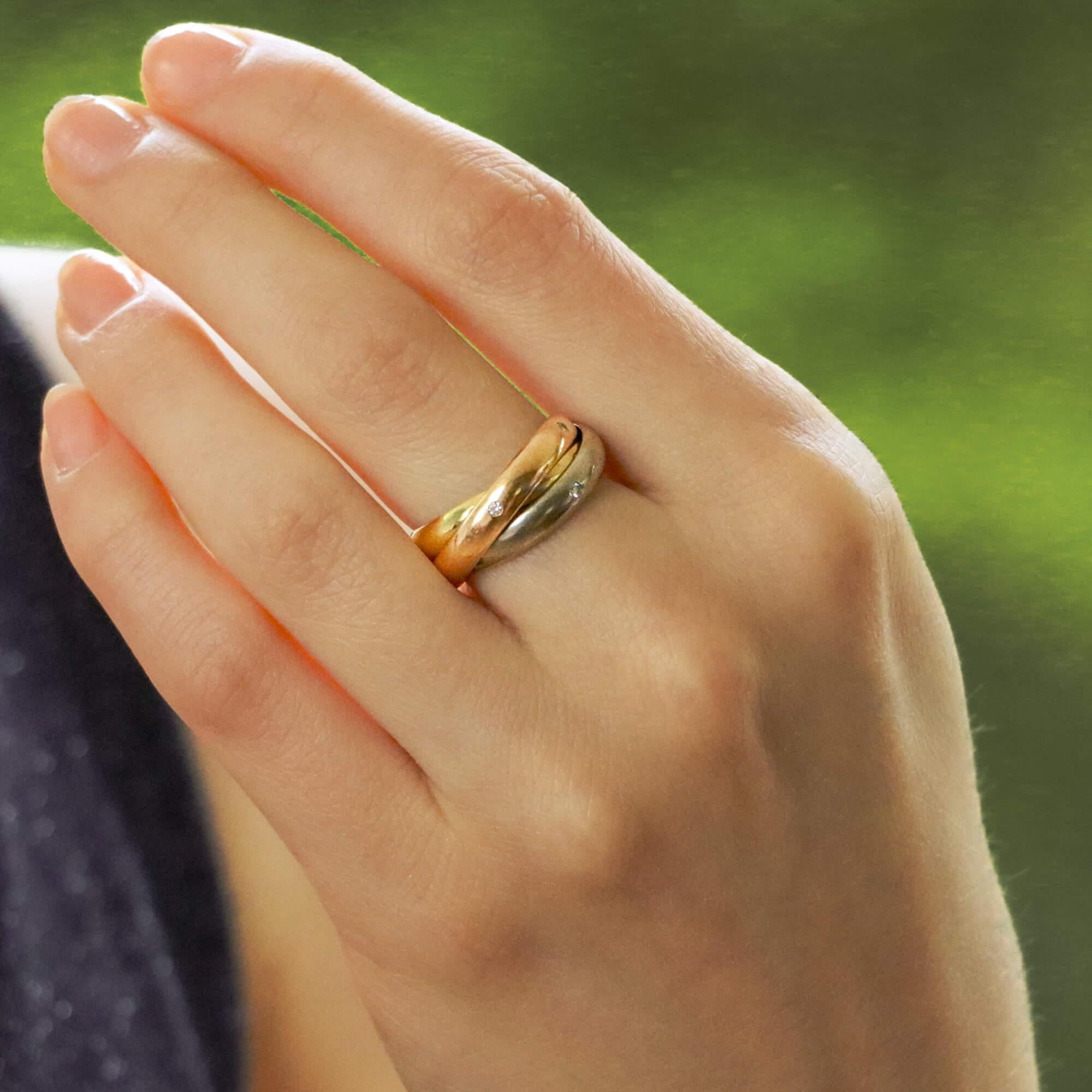 vintage trinity ring