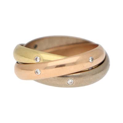 Cartier trinity ring black and white Outlet