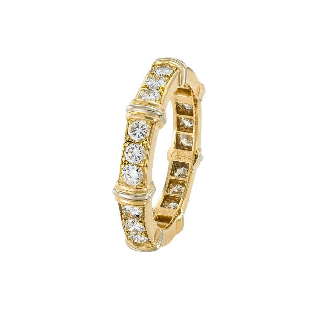 cartier two tone ring