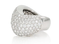 Cartier Diamond Wave Ring