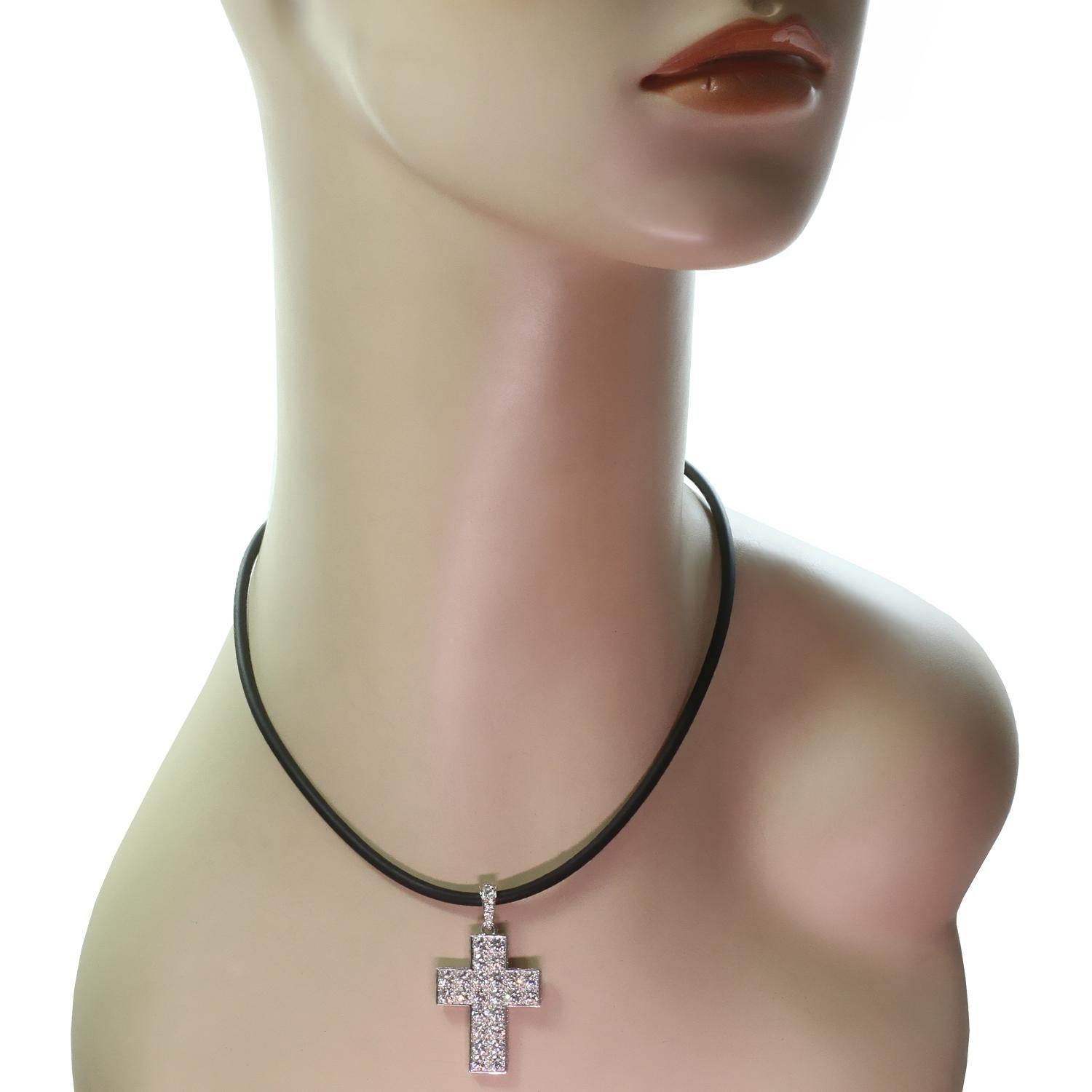 cartier cross necklace