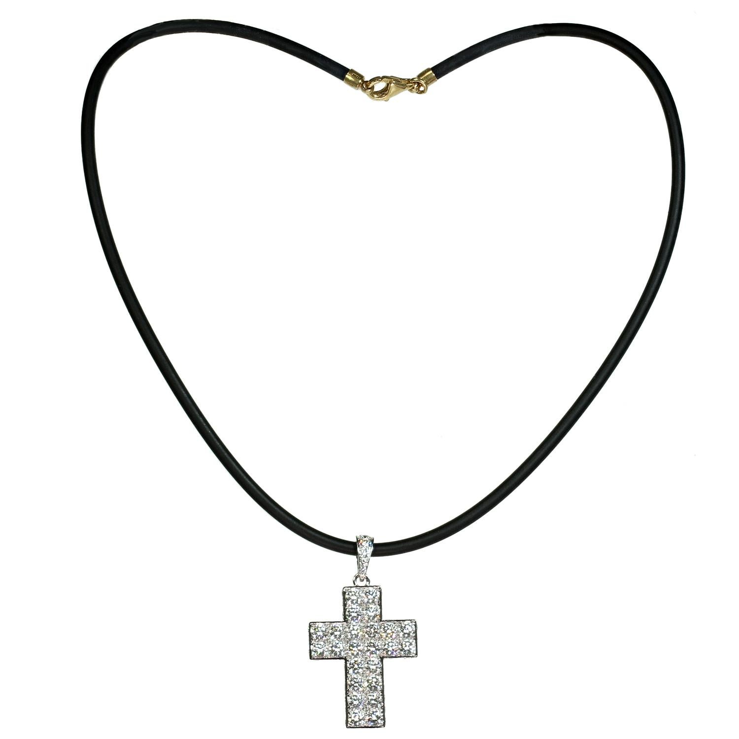 cartier mens cross necklace