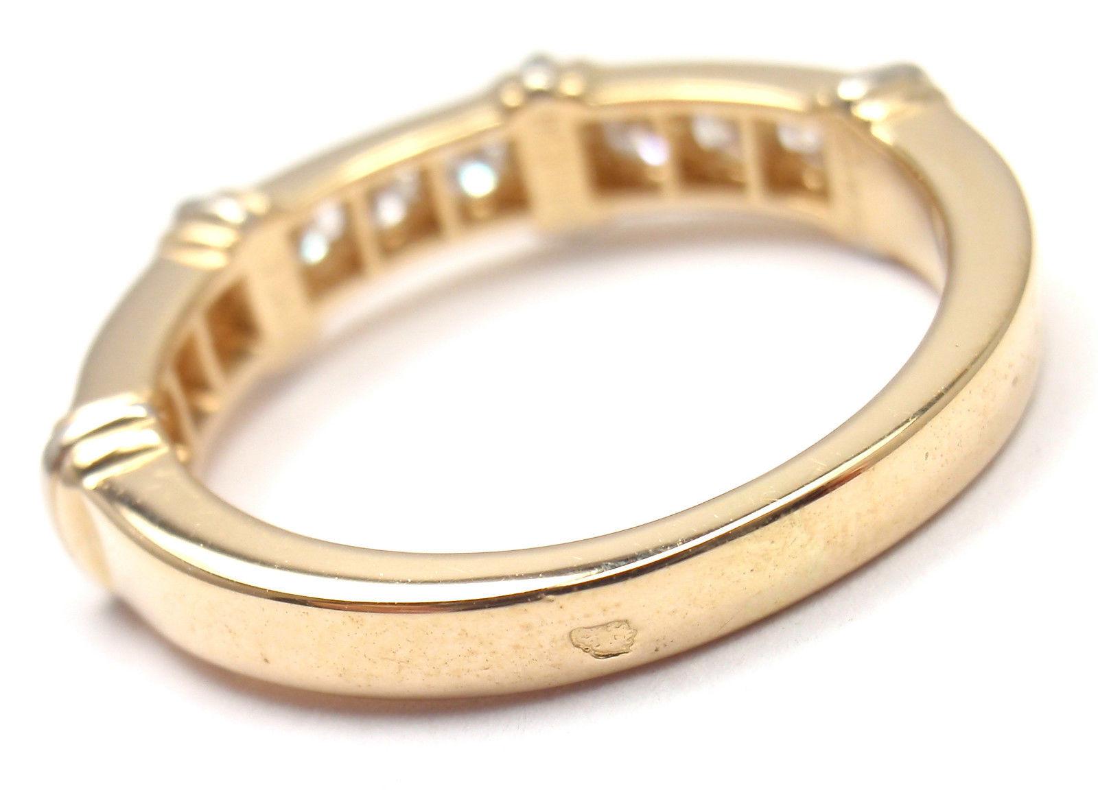 cartier gold diamond ring